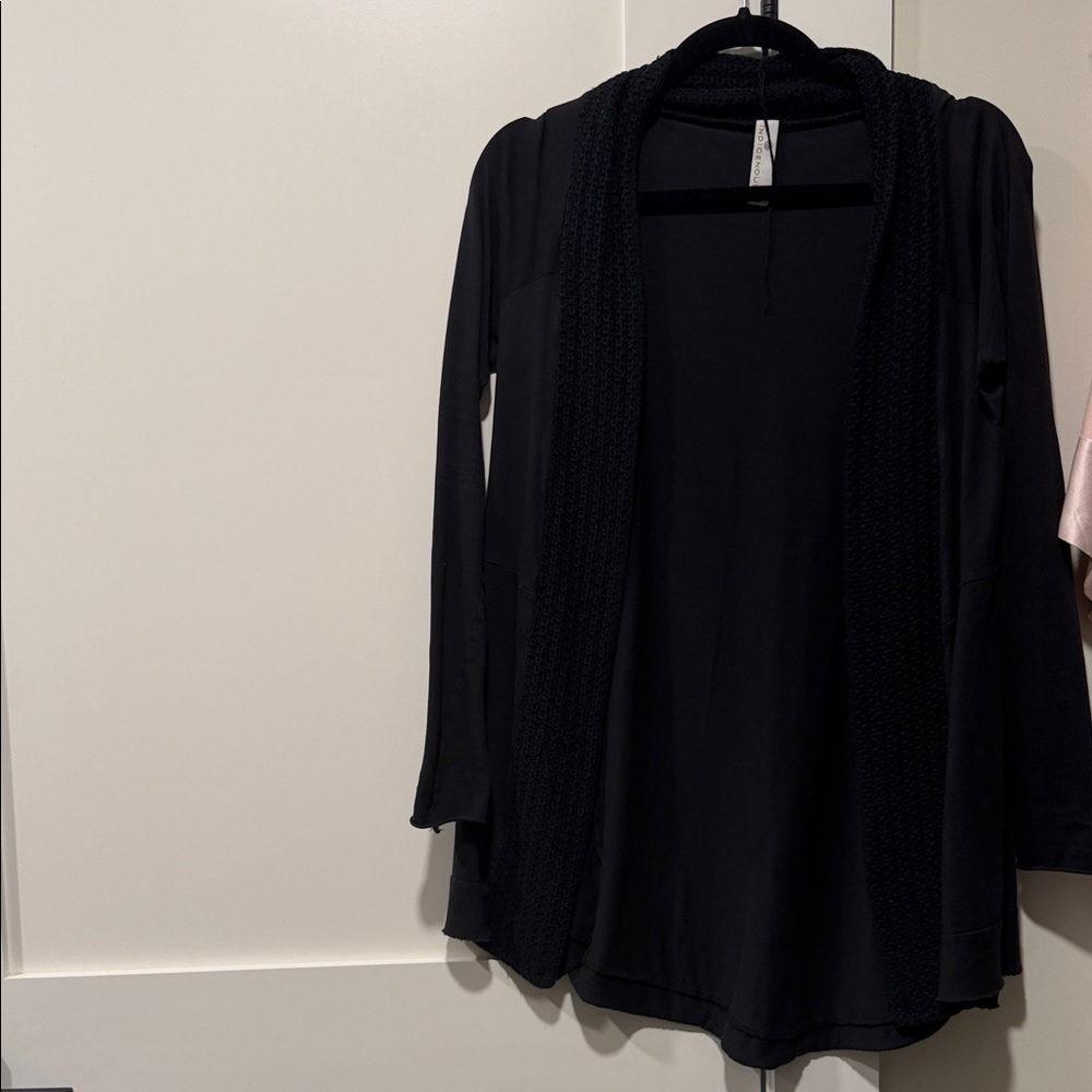 Black long sweater